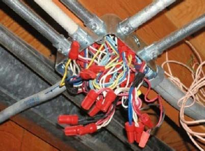 do junction boxes have to be exposed|wire splice without junction box.